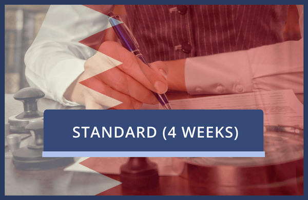 Bahrain Standard - Inc Certification